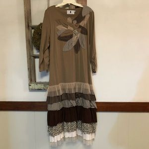 ~DAINTY JEWELLS~ ruffle flower dress